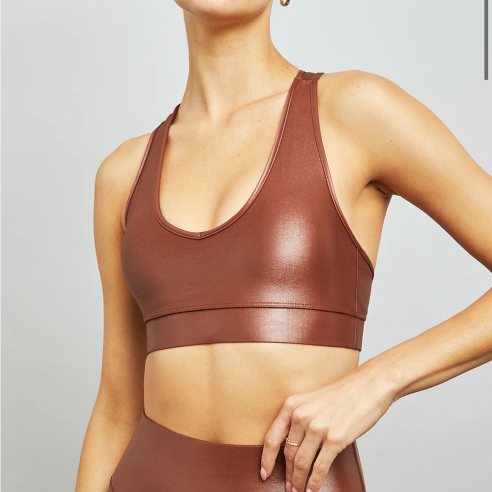 Carbon38 Actionβ Bra 2.0 in Takara Shine Cappuccino womenβs sports size small